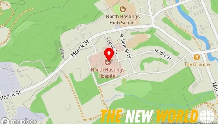 map of Bancroft Sub-Office Ontario Works Social services organization, Department of Social Services in Bancroft