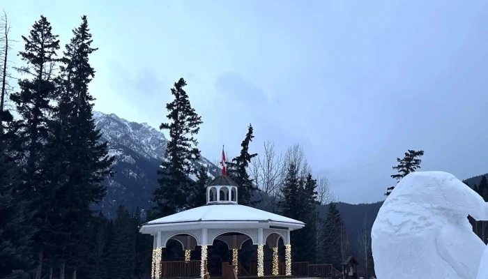 Banff Town Sign -  Tourist Attraction - Banff