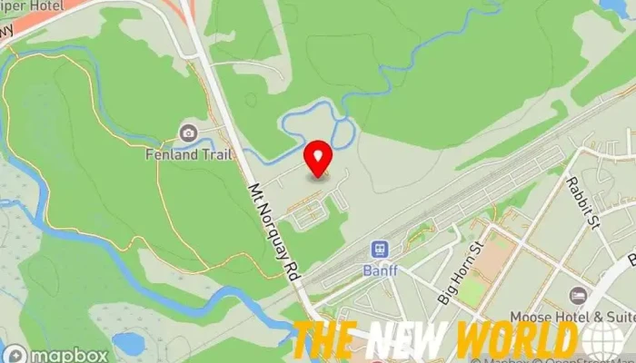 map of BanffLIFE Outdoor activity organiser in Banff