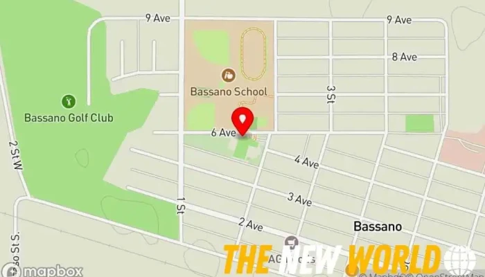 map of Bassano  in Bassano