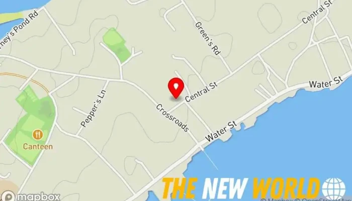 map of Bay Roberts Post Office Post office in Bay Roberts