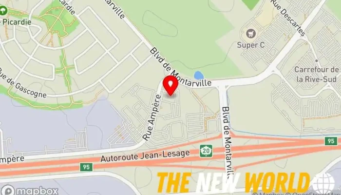map of BDC - Banque de développement du Canada Financial institution, Bank, Business management consultant, Human resource consulting, Loan agency, Venture capital company in Boucherville