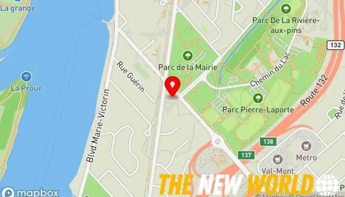 map of BDT Beaudoin Doray Tremblay Comptables Agréés Accountant, Accounting firm, Certified public accountant, Tax consultant, Tax preparation, Tax preparation service in Boucherville
