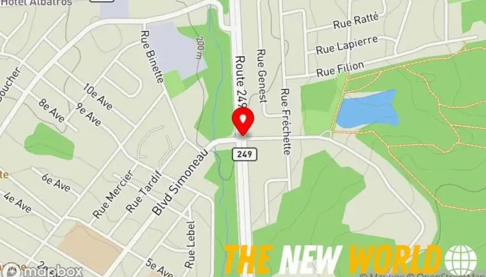 map of Beaubien Denis General practice attorney in Val-des-Sources