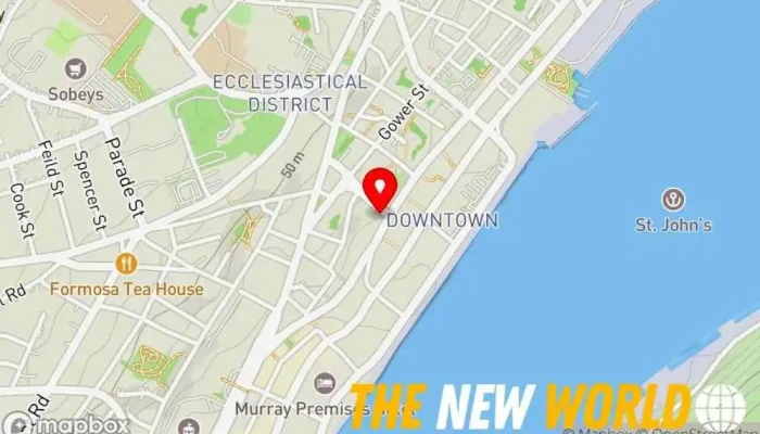 map of Beaufort Solutions Inc Software company in St. John's