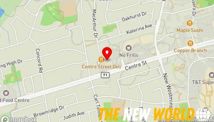 map of Become A Canadian Consultant in Thornhill