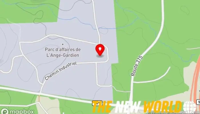 map of Bélanger Agro-Consultant Inc. Environmental consultant in L'Ange-Gardien