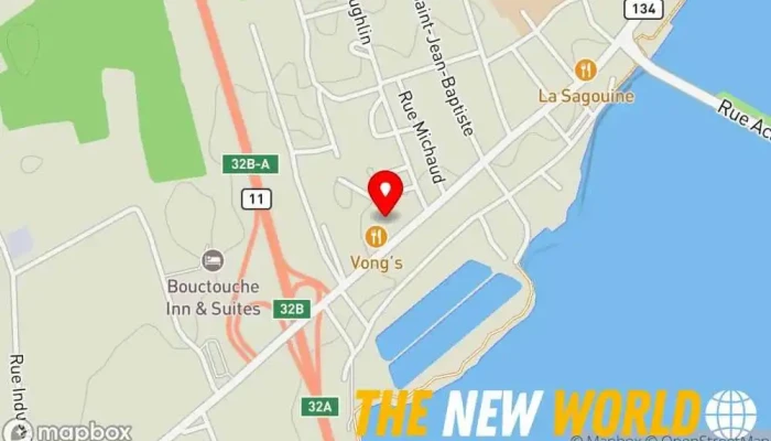 map of Bell McGrath Theriault Lawyer, Estate planning attorney, Family law attorney in Bouctouche