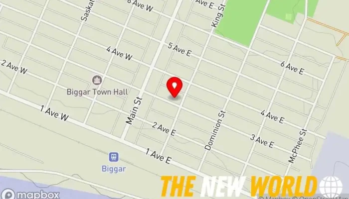 map of Beltone Better Hearing Centre Hearing aid store, Hearing aid repair service in Biggar