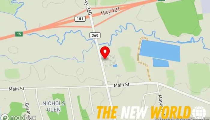 map of Berwick & District Volunteer Fire Department Fire station in Berwick