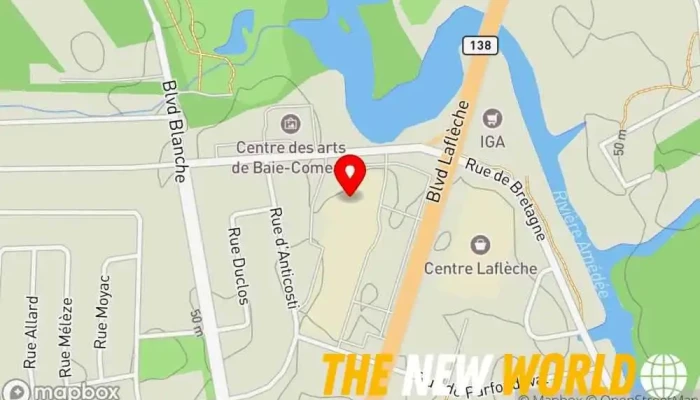 map of Best Buy Express Electronics store, Cell phone store, Computer store, Electronic parts supplier, Home theater store in Baie-Comeau