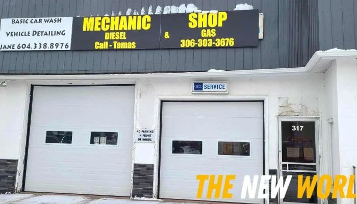 Biggar Mechanic Shop -  Exterior - Biggar