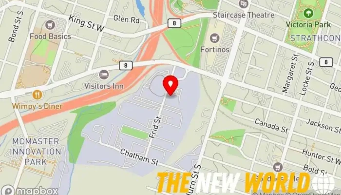 map of Binatech System Solutions Computer support and services, Business management consultant, Business networking company, Business to business service, Computer consultant, Computer networking service, Computer repair service, Computer security service, Computer service in Hamilton