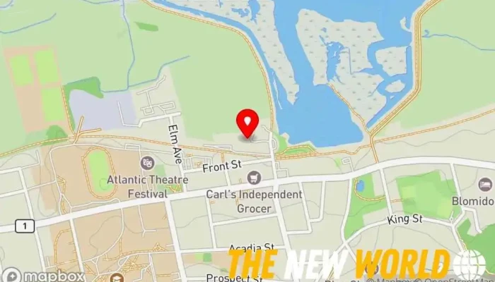 map of Bishop & Company Chartered Professional Accountant Inc Accountant, Tax preparation in Wolfville