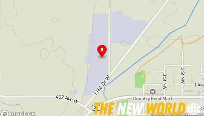 map of Black Diamond Auto Parts & Recycling Auto parts store in Foothills County
