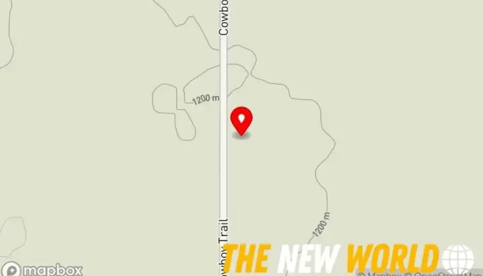 map of Black Diamond Elk Ranch Ranch in South