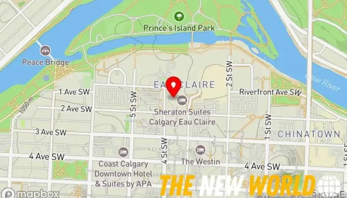 map of Black Diamond Group Corporate office in Calgary