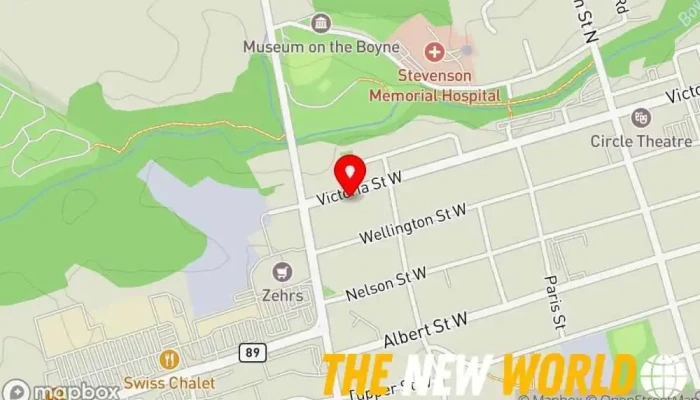map of Black Law Office Notary public, Family law attorney, Real estate attorney in New Tecumseth