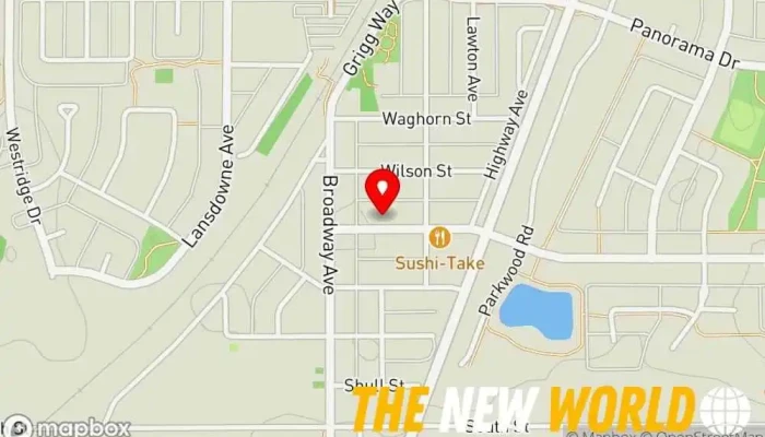 map of Blackfalds Law Office General practice attorney in Blackfalds
