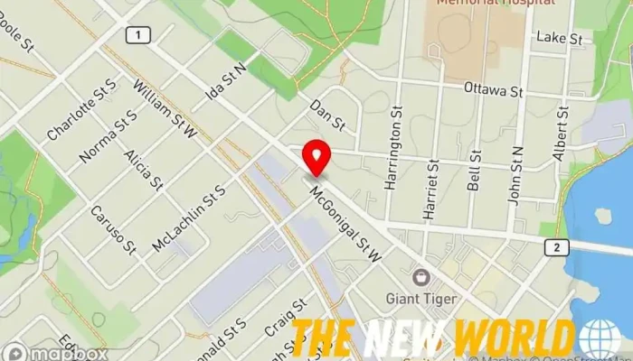 map of Blair Automotive Auto repair shop in Arnprior