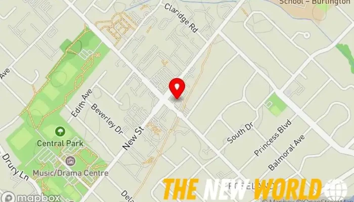 map of Blue Bot Computers Computer repair service in Burlington