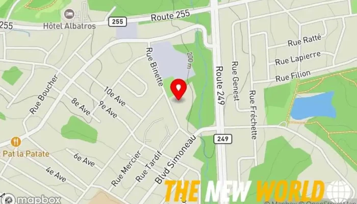 map of BMR VIVACO groupe coopératif Val-des-Sources Hardware store, Construction material wholesaler, Home improvement store in Val-des-Sources