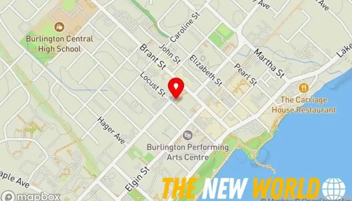 map of BnZ engineering Engineering consultant in Burlington