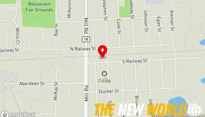 map of Boissevain IT Solutions Computer repair service in Boissevain