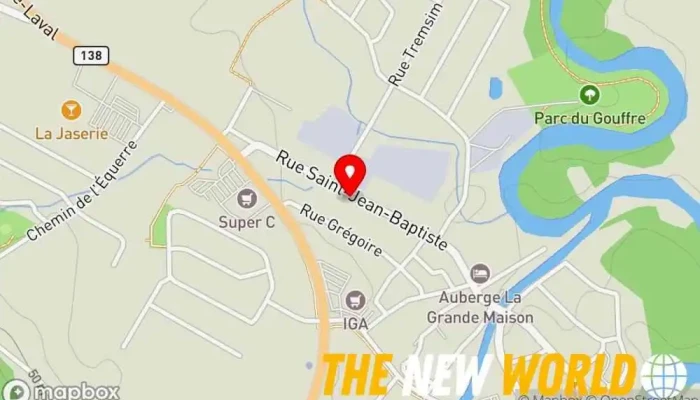 map of Boivin Christian Notary public in Baie-Saint-Paul
