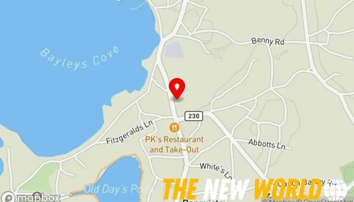 map of Bonavista Barber Barber shop in Bonavista