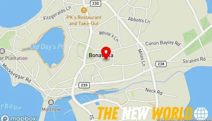 map of Bonavista Fire Dept Fire station in Bonavista