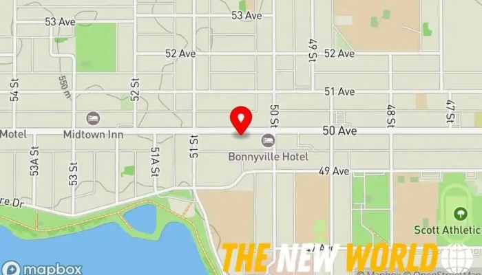 map of Bonnyville & District Chamber of Commerce Chamber of Commerce in Bonnyville