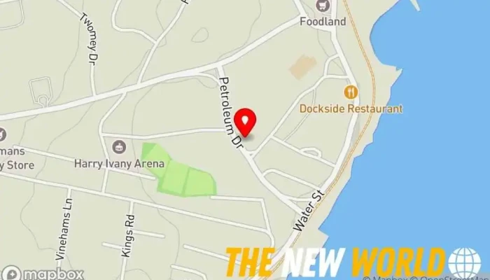 map of Botwood Fire Department Fire station in Botwood