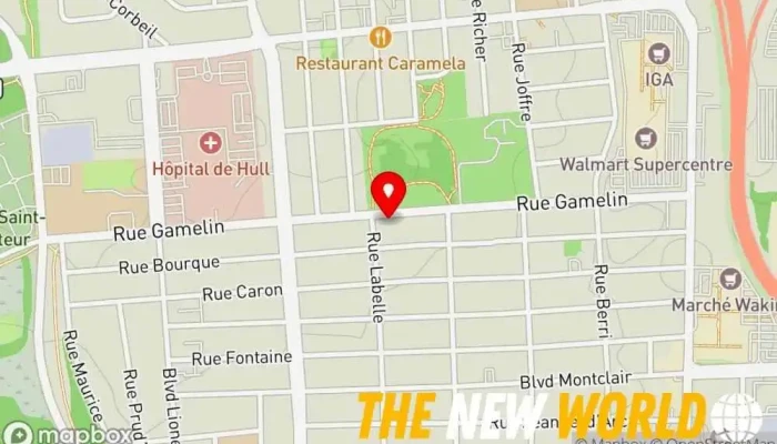 map of Bourget & Bourget Law firm in Gatineau