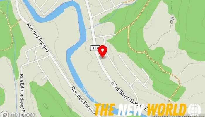 map of Boutique Pronature Amqui Hunting and fishing store, Outdoor sports store in Amqui
