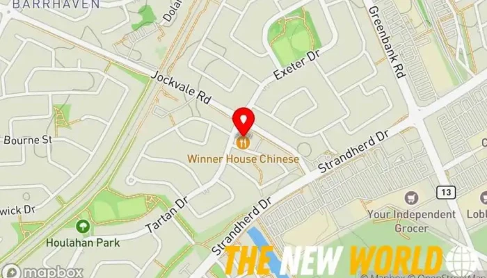 map of BrowningIT Computer support and services, Software company in Nepean