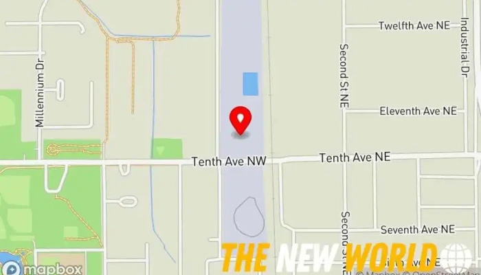 map of Bunge Food processing company in Altona