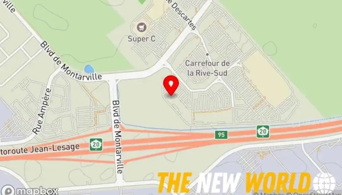 map of Bureau en Gros Office supply store, Computer store, Electronics store, Office furniture store in Boucherville