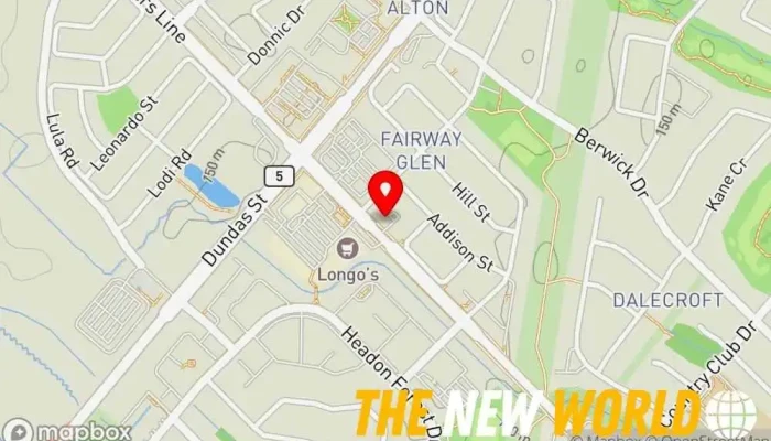 map of Burl-Oak Systems - Expert IT Solutions Computer repair service in Burlington