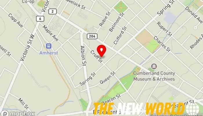 map of BurnaCove Consulting Business management consultant in Amherst