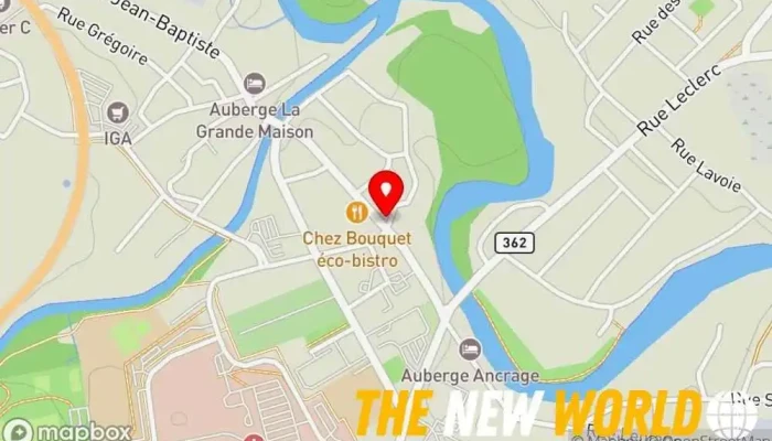 map of Café Arômes et Saveurs Restaurant, Bistro, Cafe in Baie-Saint-Paul