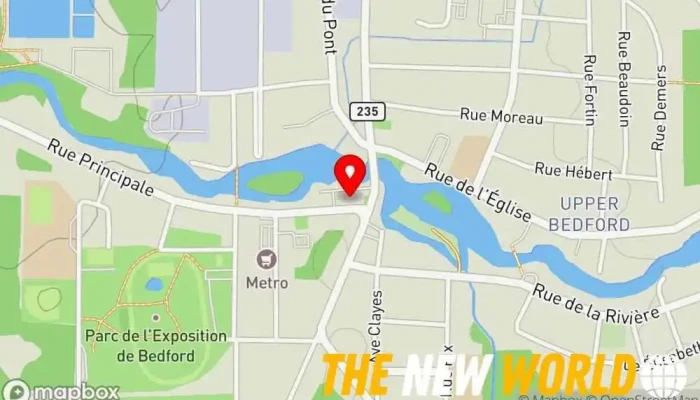 map of Cafe Rouge Cafe, Coffee shop, Lounge, Restaurant in Bedford