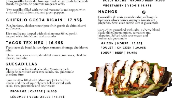 Cafe Rouge -  Menu - Bedford