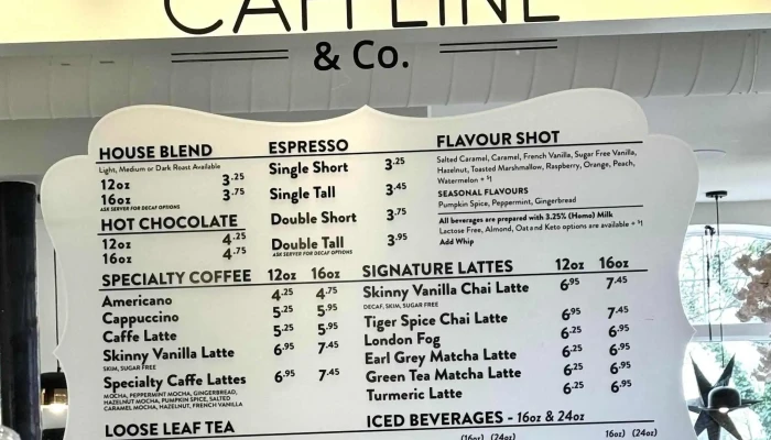 Caffeine Co Catalog - Amherstburg
