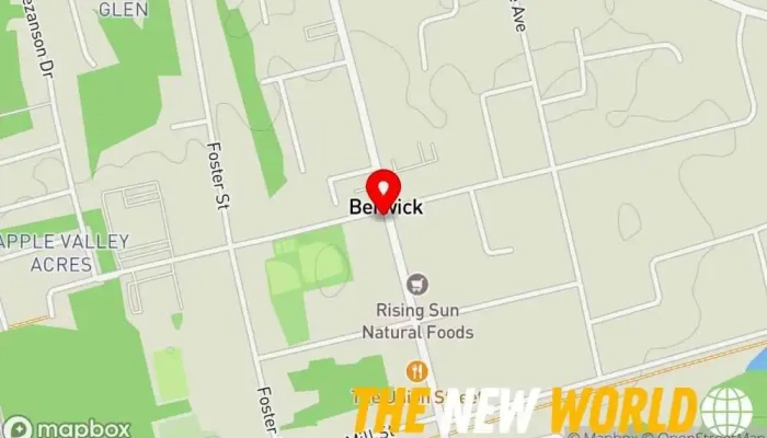 map of calebscomputers Web hosting company in Berwick