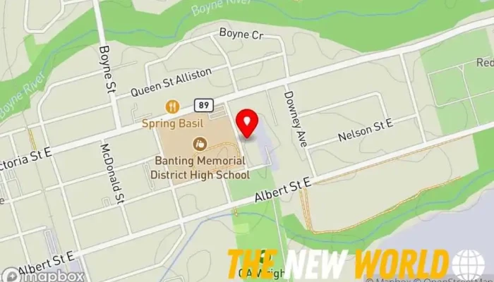 map of C.A.M. Bookkeeping Services Bookkeeping service in Alliston