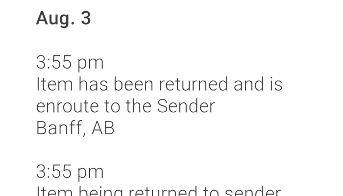 Canada Post - Banff