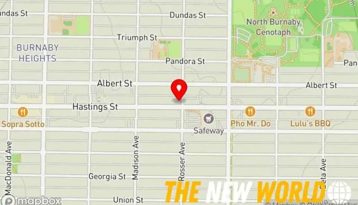map of Canada Robotics Ltd. Computer consultant in Burnaby