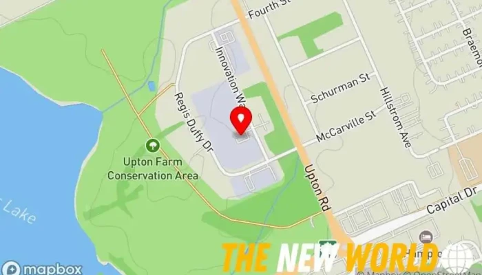 map of Canada's Island Garden Pharmaceutical company in Charlottetown