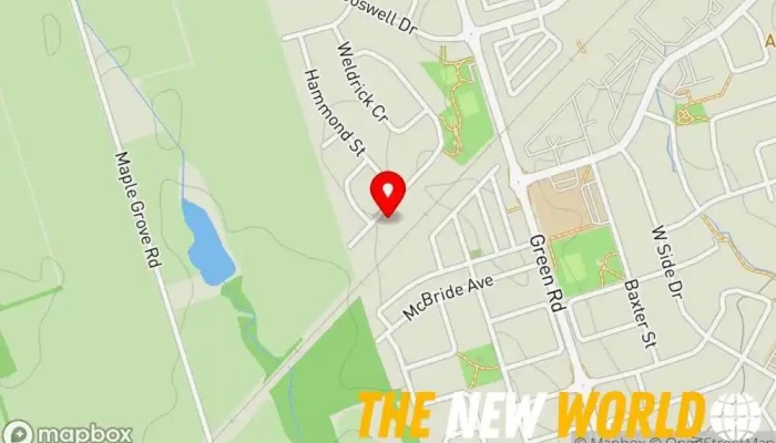 map of Canadian Aviation Consulting Business management consultant in Bowmanville